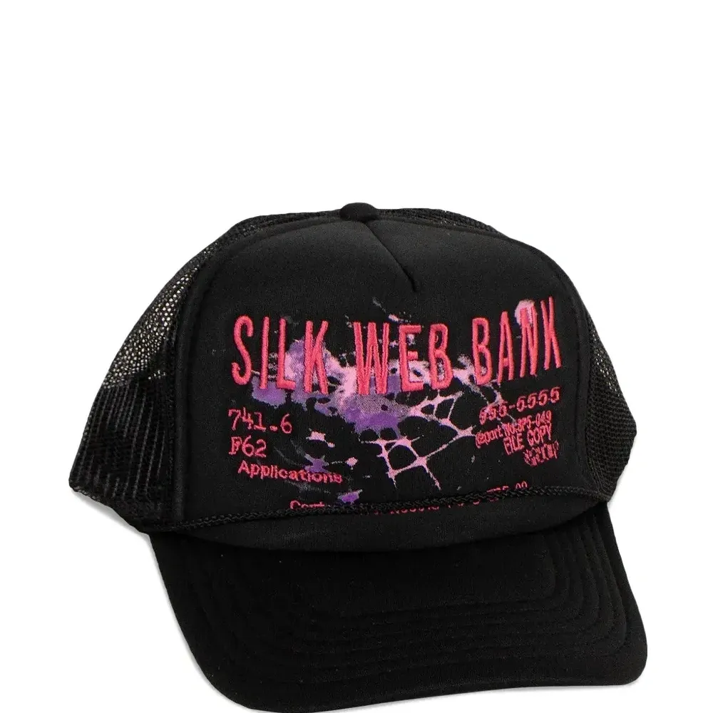 Шелковая кепка-тракер Silk Web Bank