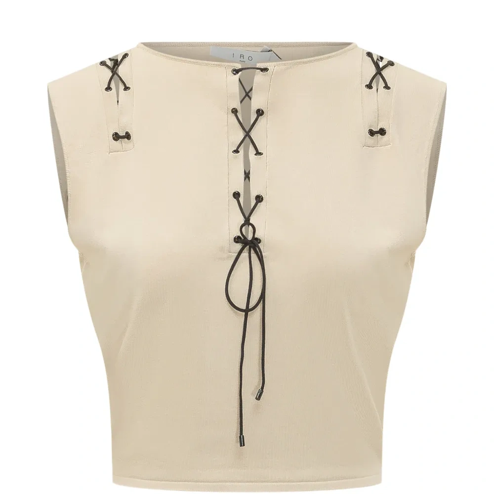 Топ на шнуровке Топ на шнуровке