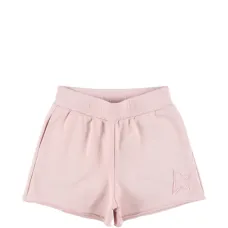 Флисовые шорты с принтом звезд Флисовые шорты с принтом звезд