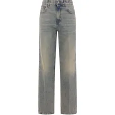 Джинсы на пуговицах