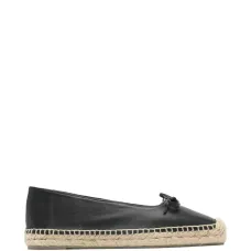 Балетки-эспадрильи с бантом