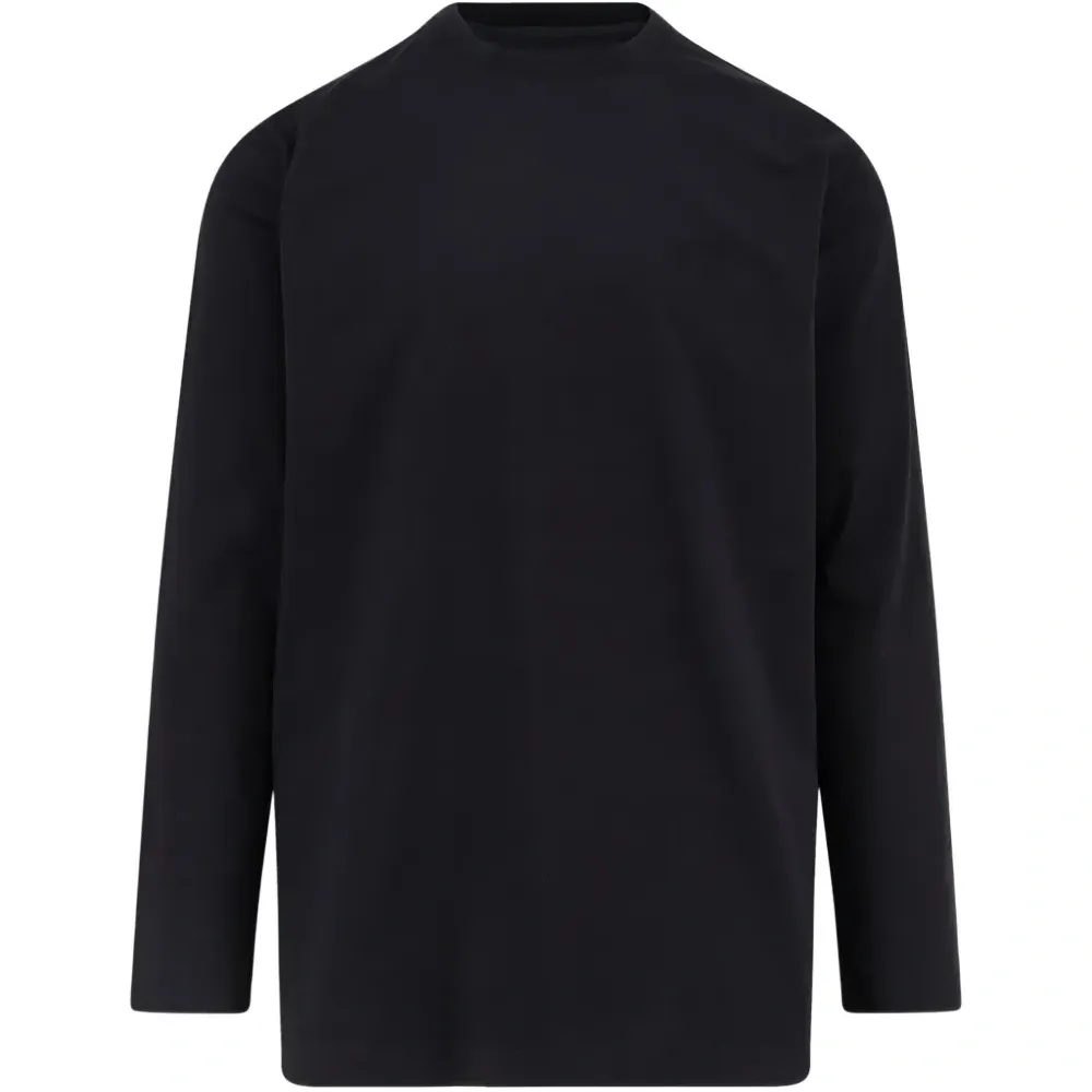 Футболка с длинными рукавами и принтом-логотипом