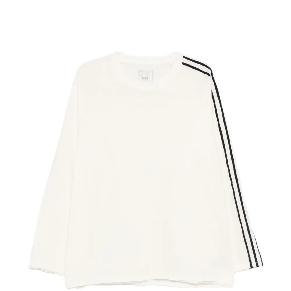 Полосатая футболка с длинными рукавами