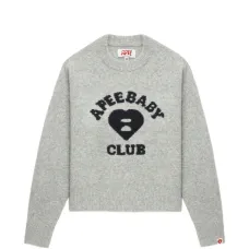 Джемпер с графическим принтом и круглым вырезом