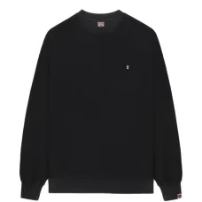 Свитшот с аппликацией и круглым вырезом