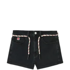 Шорты с верёвочным поясом