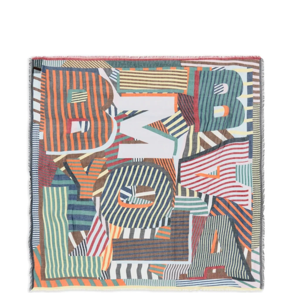 Шарф в полоску