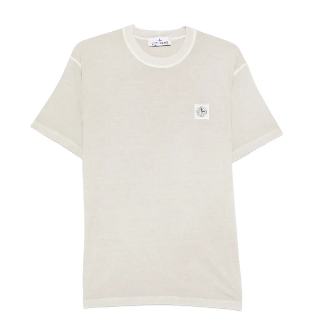 Футболка с нашивкой-логотипом