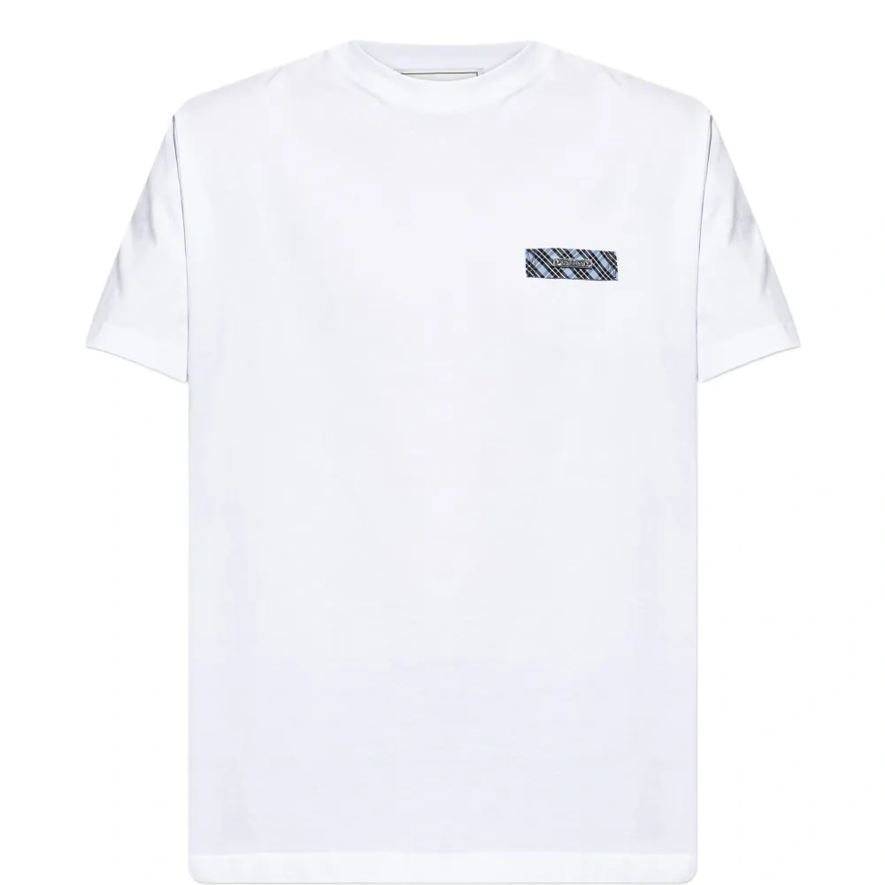 Футболка с нашивкой-логотипом