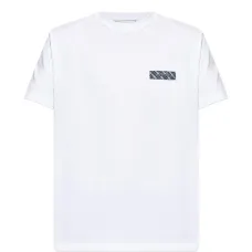 Футболка с нашивкой-логотипом