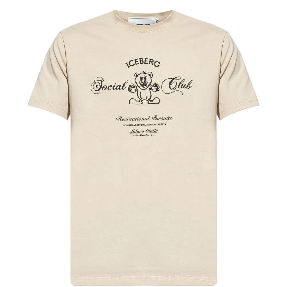 Футболка с принтом