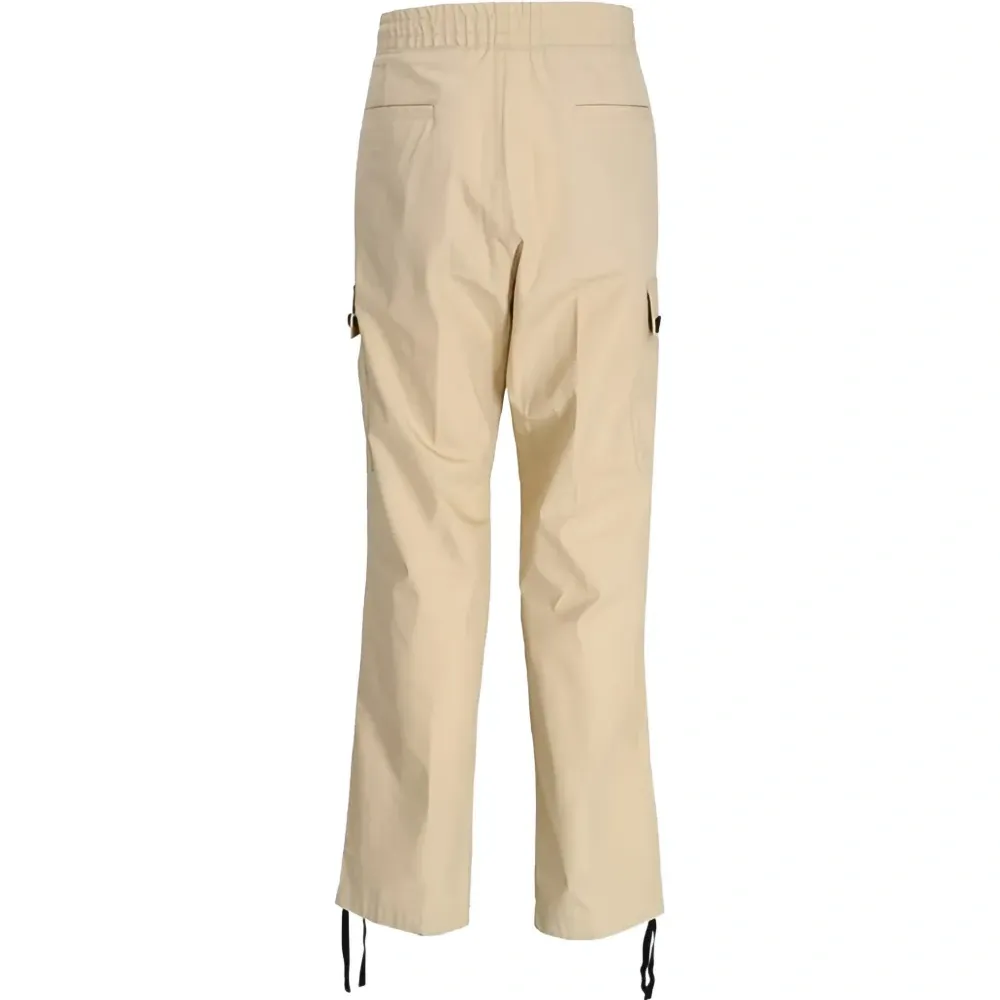 Брюки на эластичном поясе с завязками