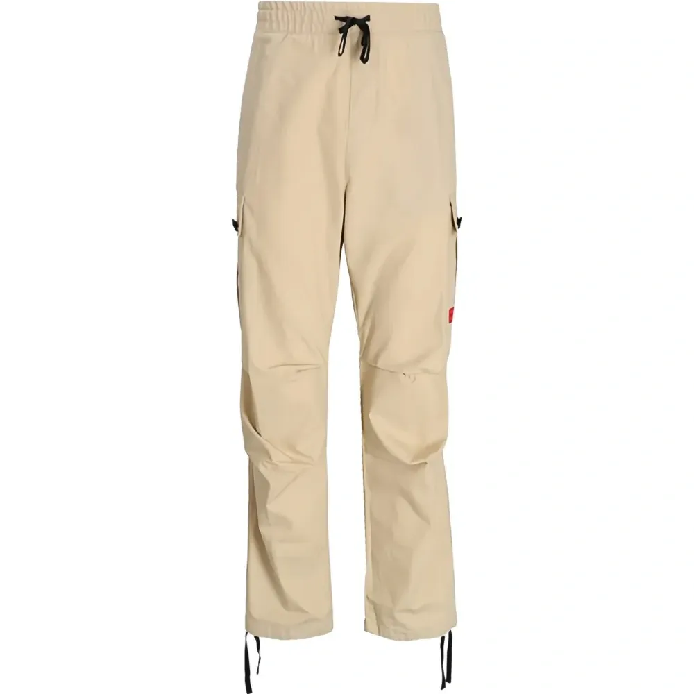 Брюки на эластичном поясе с завязками