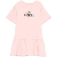 Платье с оборками и деталями в стиле «тедди» Платье с оборками и деталями в стиле «тедди»