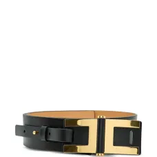 Ремень с фирменной пряжкой Ремень с фирменной пряжкой