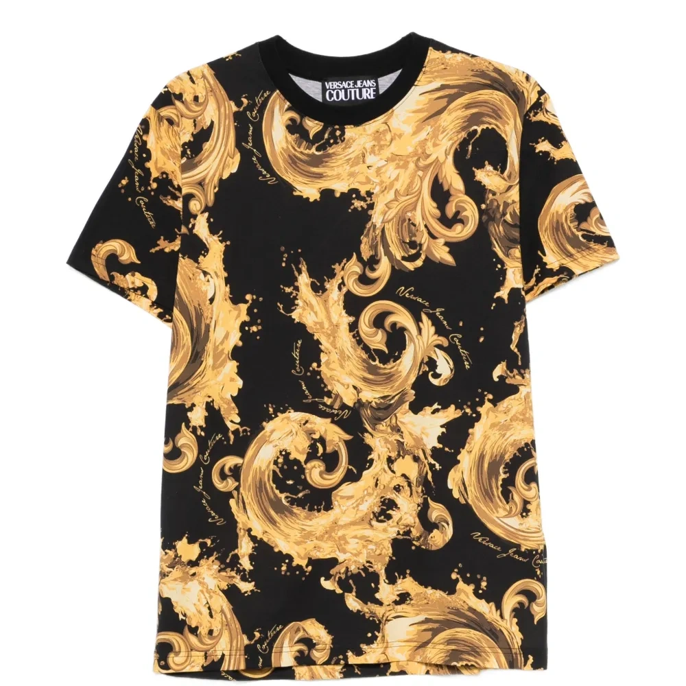 Футболка с барочным принтом