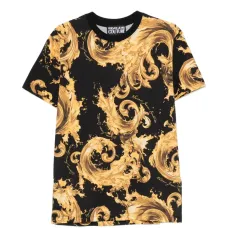Футболка с барочным принтом