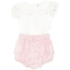 Пуфовые панталоны с рюшами