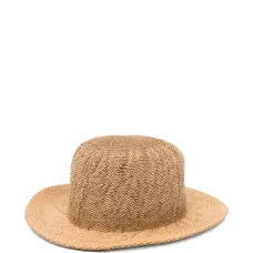 Бежевая шляпа