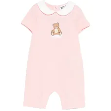 Комбинезон с воротником и медвежьими деталями Комбинезон с воротником и медвежьими деталями