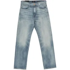 Джинсы прямого кроя из денима