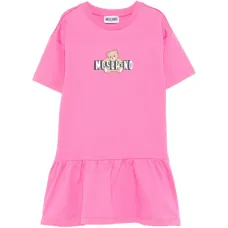 Платье с оборками и графическим принтом Платье с оборками и графическим принтом