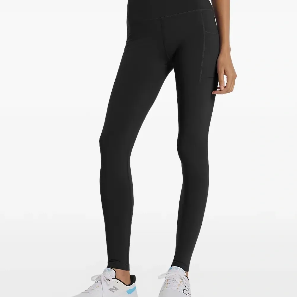 Леггинсы с завышенной талией и боковым карманом