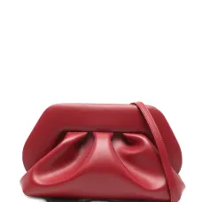 Средняя веганская сумка-клатч Bios с присборенной отделкой