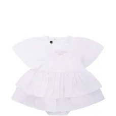 Платье с многослойным дизайном