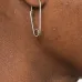Изящные серьги в виде булавки