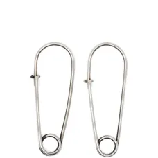 Изящные серьги в виде булавки Изящные серьги в виде булавки