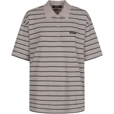 Полосатая футболка с логотипом