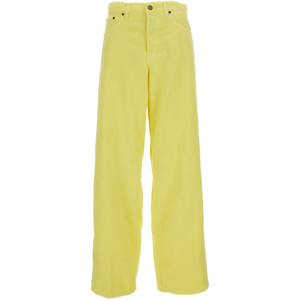 Широкие брюки с пятью карманами