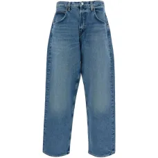 Джинсы на пуговицах