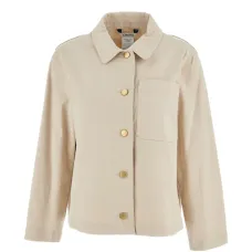 Жакет Fascino на пуговицах с накладными карманами Жакет Fascino на пуговицах с накладными карманами