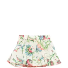 Юбка с цветочным принтом