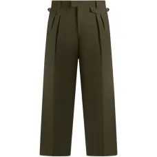 Плиссированные классические брюки