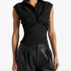 Майка без рукавов с перекрученным передом Yvette Майка без рукавов с перекрученным передом Yvette