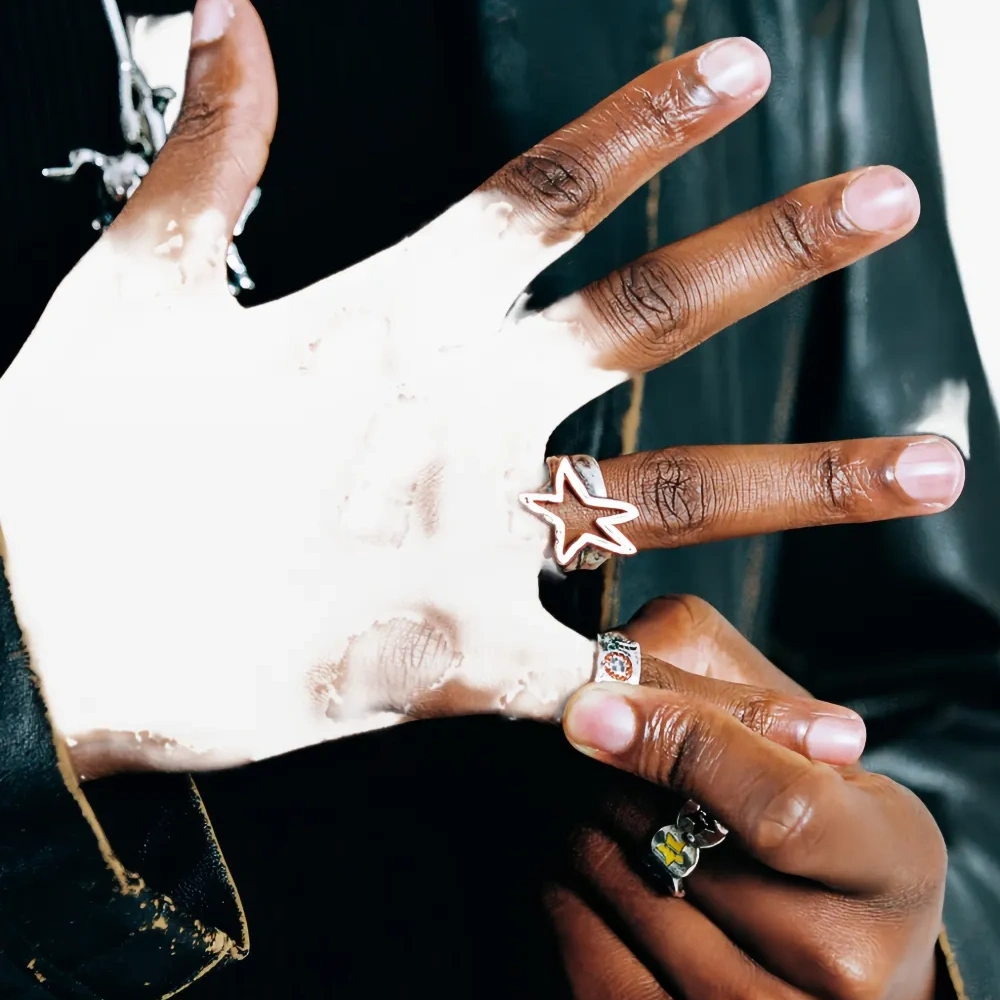 Печатка с изображением звезды