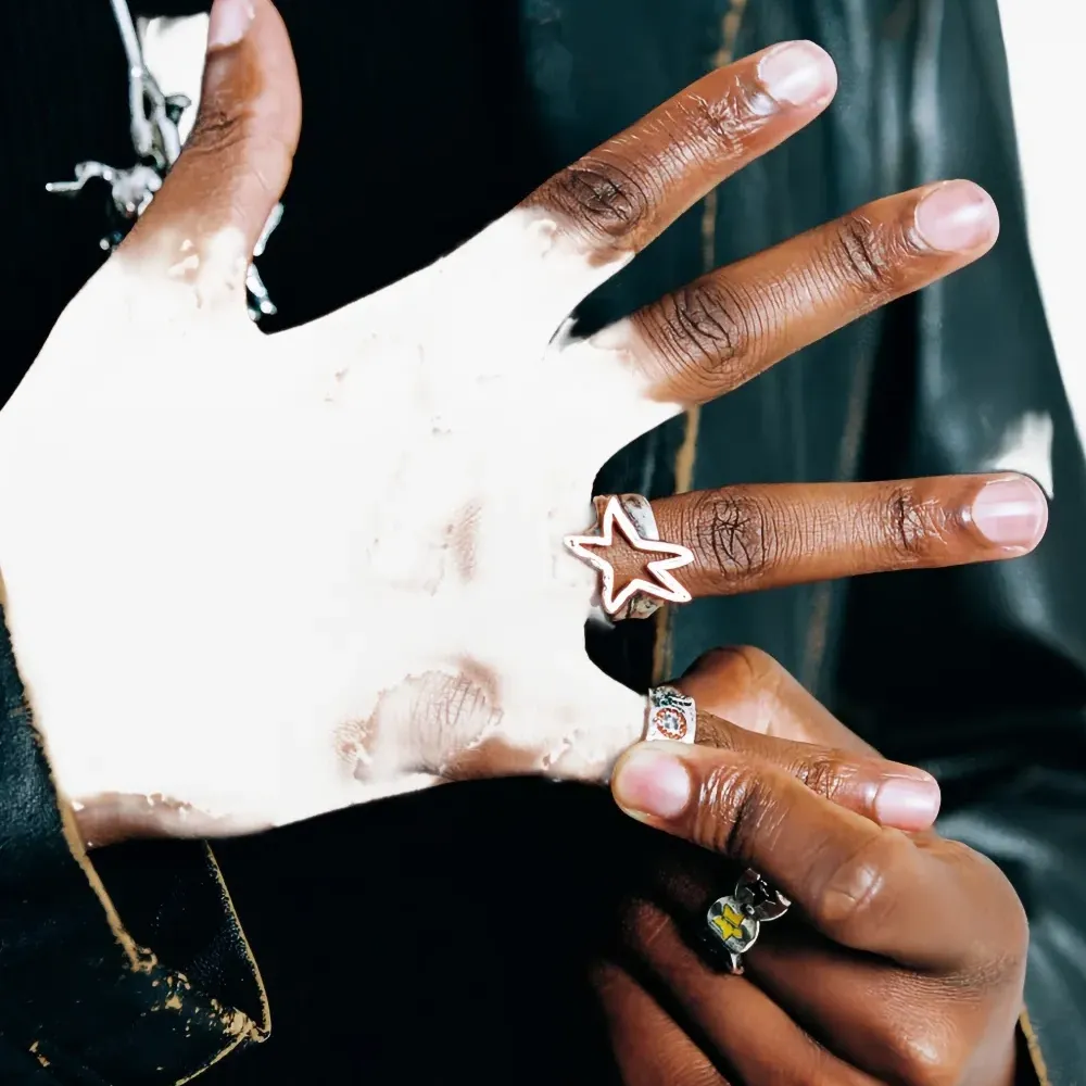 Печатка с изображением звезды