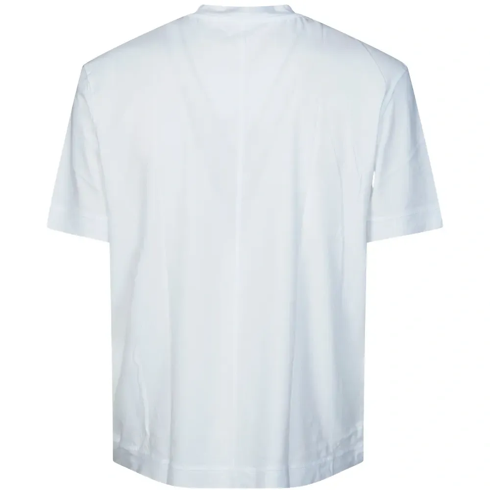 Футболка с тонкой прострочкой