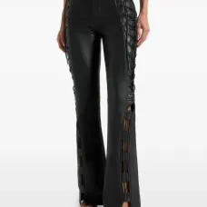 Расклешённые брюки Ambre на шнуровке