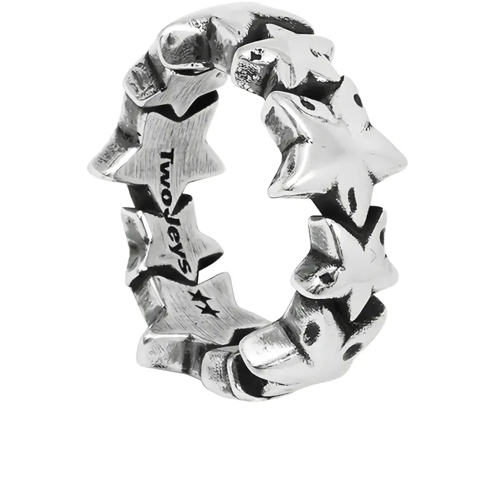 Кольцо с звездами