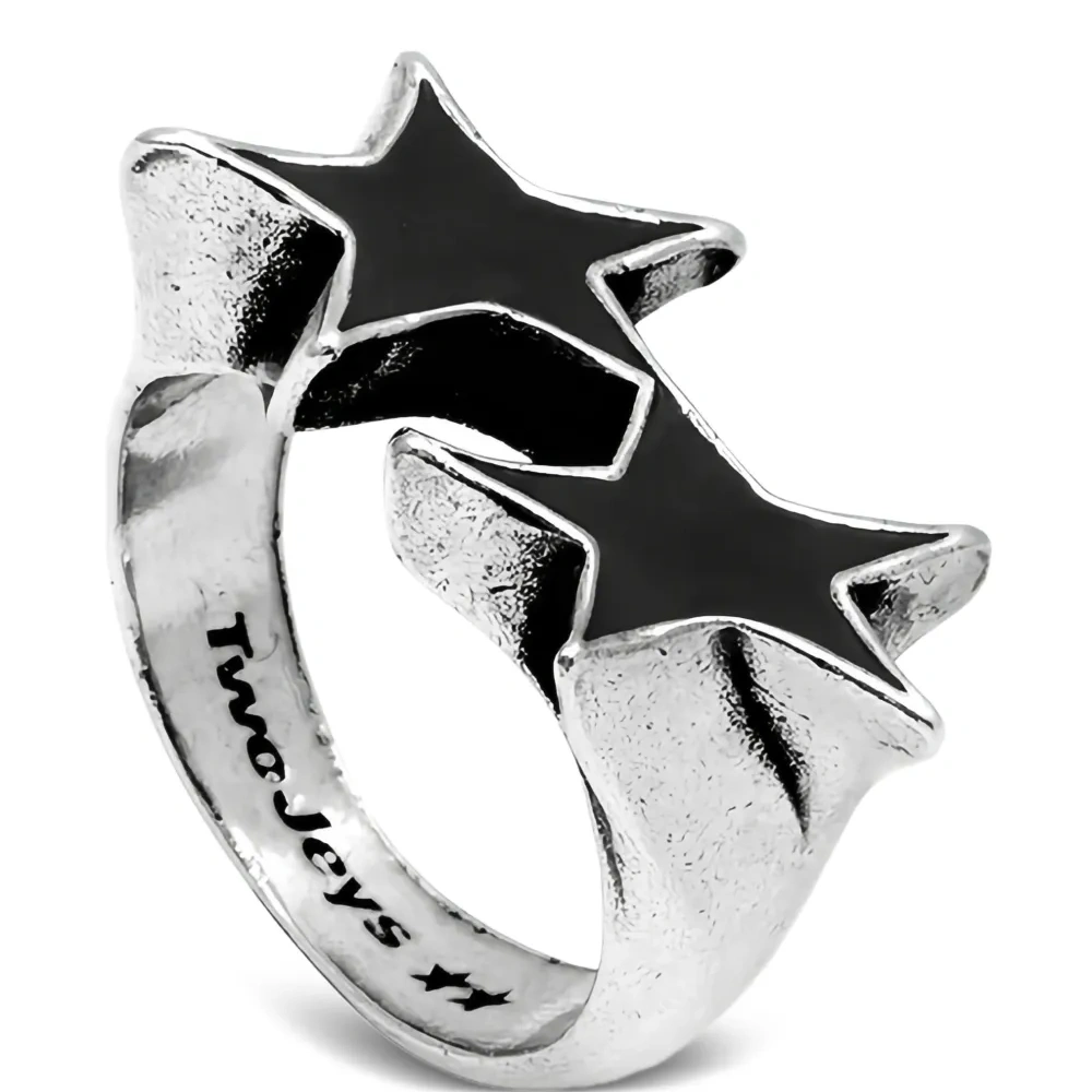 Кольцо из драгоценных металлов со звездой