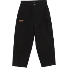 Брюки с вышитым логотипом