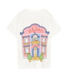 Футболка с принтом "Отель"