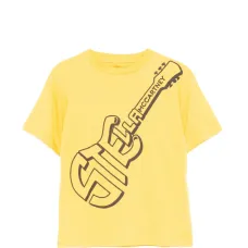 Футболка с принтом гитары