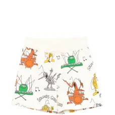 Шорты с графическим принтом