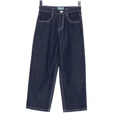 Джинсы с нашивкой-логотипом