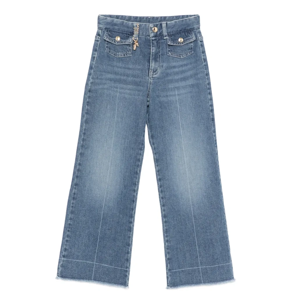 Джинсы с логотипом